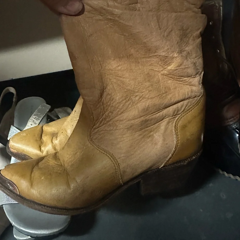 Zodiac Brown Leather Ankle Boots‎